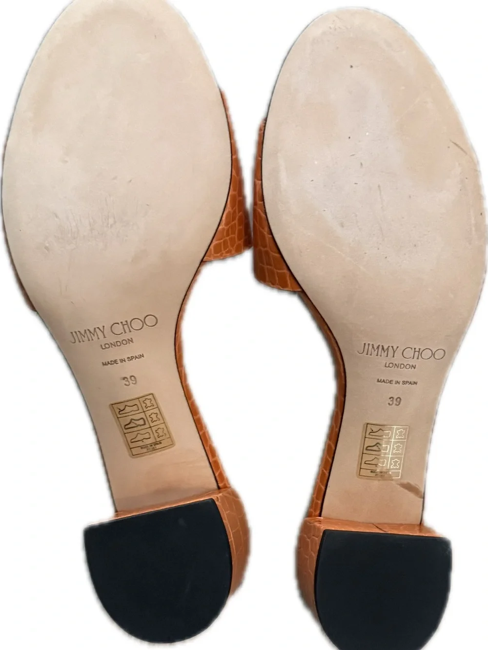 Jimmy Choo patent croc